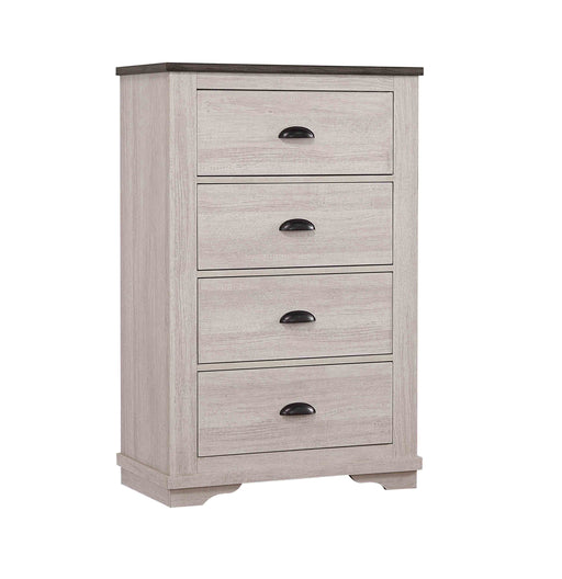 CORALEE CHEST CHALK/GREY - CasaBella Furniture (San Antonio, TX)