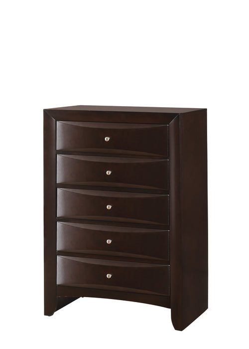EMILY CHEST DARK CHERRY - CasaBella Furniture (San Antonio, TX)
