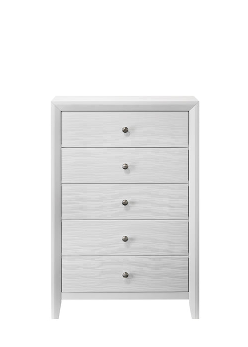 EVAN CHEST WHITE - CasaBella Furniture (San Antonio, TX)