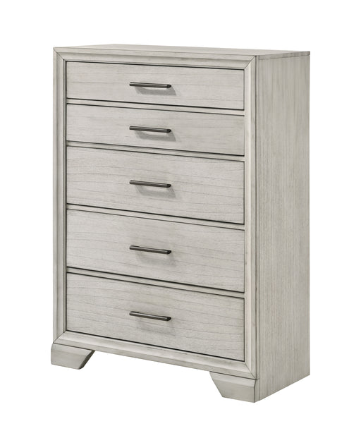 JAYMES CHEST WHITE MIST - CasaBella Furniture (San Antonio, TX)