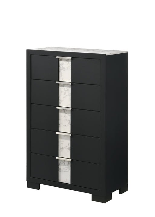 RANGLEY CHEST - BLACK - CasaBella Furniture (San Antonio, TX)