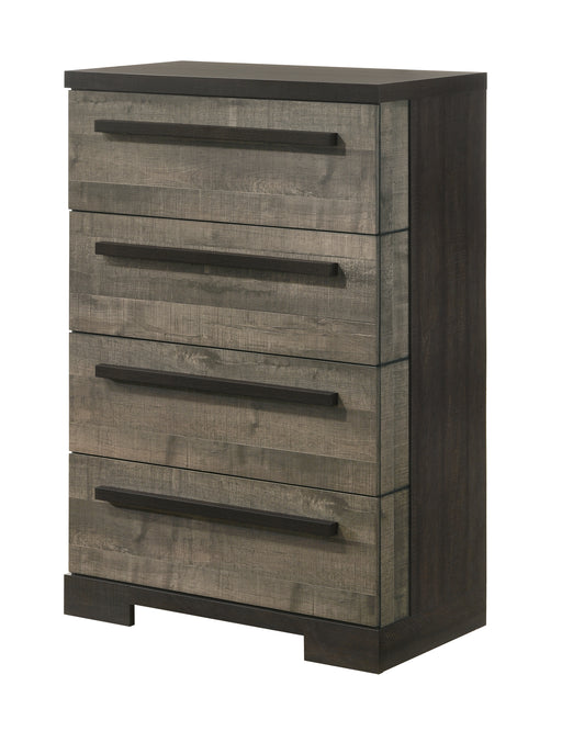REMINGTON CHEST GRAY/EBONY - CasaBella Furniture (San Antonio, TX)