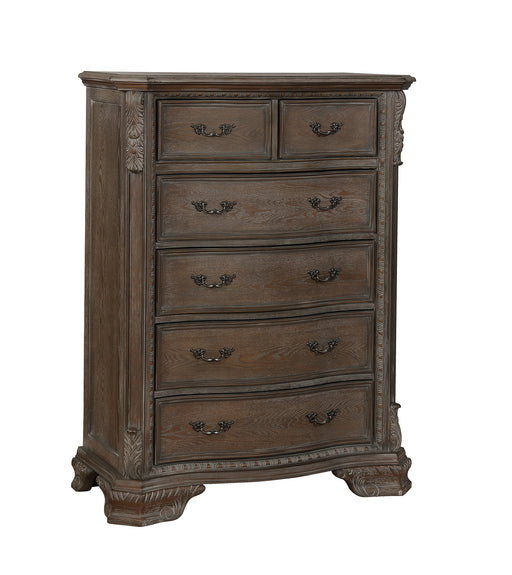 SHEFFIELD CHEST ANTIQUE GREY - CasaBella Furniture (San Antonio, TX)