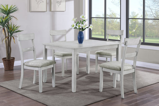 HENDERSON 5-PK DINETTE SET D.WOOD - CasaBella Furniture (San Antonio, TX)