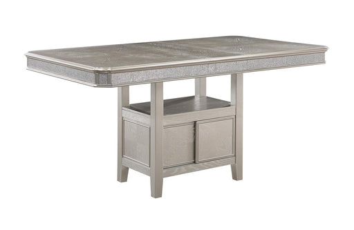 KLINA COUNTER HT TABLE (1x12 LEAF) - CasaBella Furniture (San Antonio, TX)