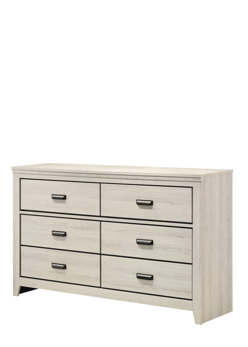 CARTER DRESSER WHITE - CasaBella Furniture (San Antonio, TX)