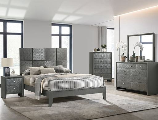 DENKER DRESSER GUN METAL - CasaBella Furniture (San Antonio, TX)