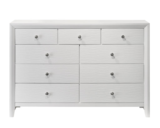 EVAN DRESSER WHITE - CasaBella Furniture (San Antonio, TX)