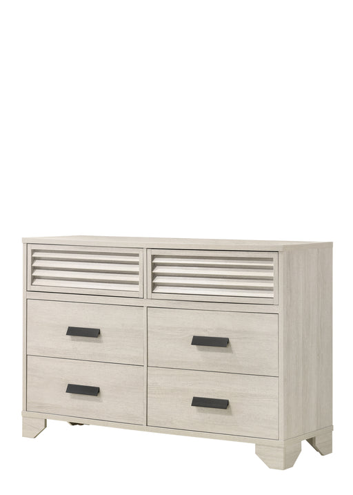 SARTER DRESSER - WHITE - CasaBella Furniture (San Antonio, TX)