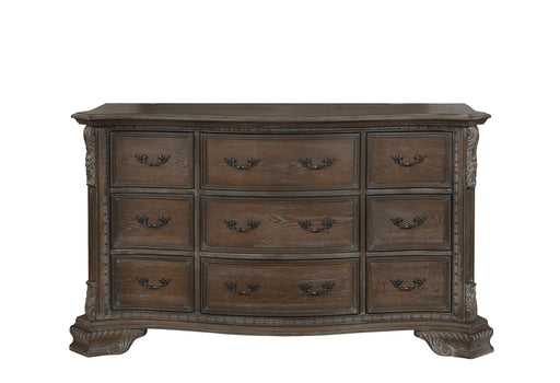 SHEFFIELD DRESSER ANTIQUE GREY - CasaBella Furniture (San Antonio, TX)