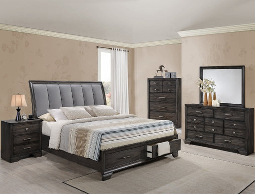 JAYMES KING STORAGE BED HEADBOARD - CasaBella Furniture (San Antonio, TX)