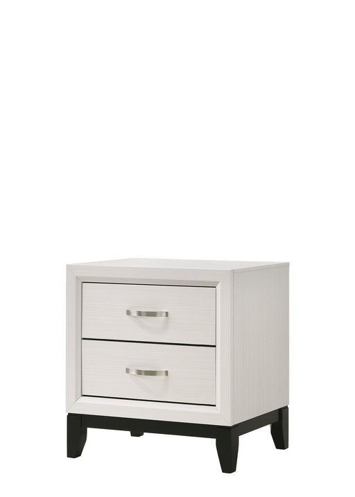 AKERSON NIGHTSTAND CHALK - CasaBella Furniture (San Antonio, TX)
