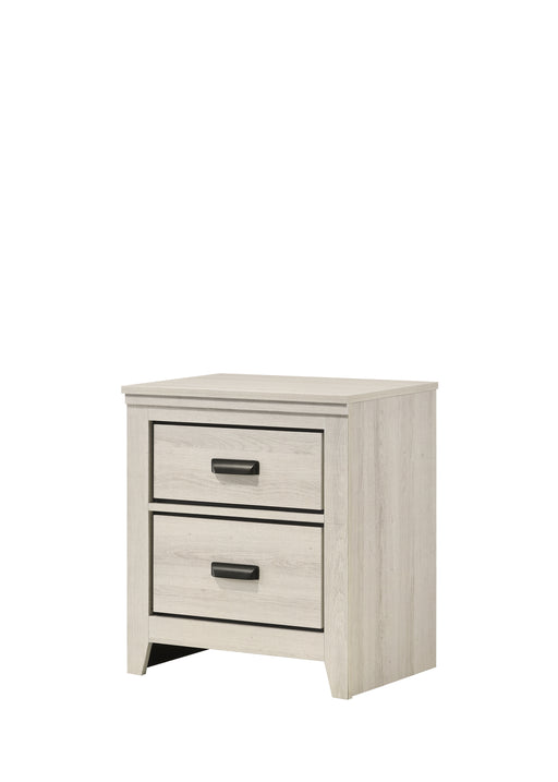 CARTER NIGHTSTAND WHITE - CasaBella Furniture (San Antonio, TX)