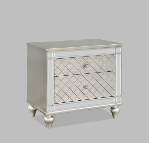 CRISTIAN NIGHTSTAND CHAMPAGNE - CasaBella Furniture (San Antonio, TX)