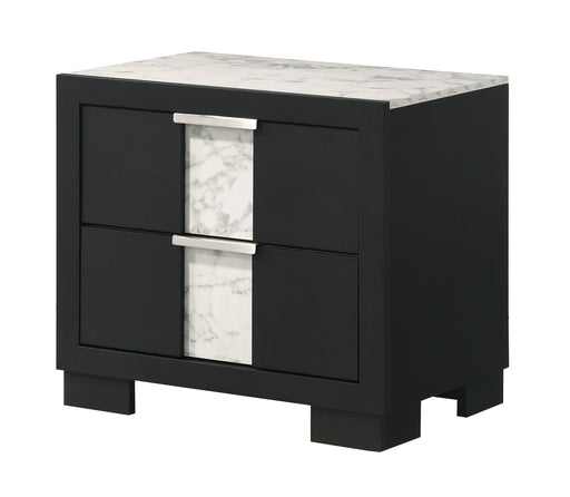 RANGLEY NIGHTSTAND - BLACK - CasaBella Furniture (San Antonio, TX)