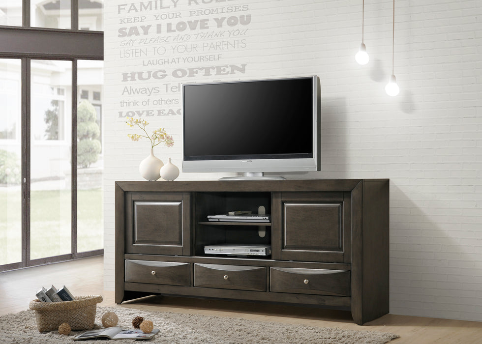 EMILY TV STAND GREY - CasaBella Furniture (San Antonio, TX)