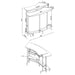 Keystone Home Bar - CasaBella Furniture (San Antonio, TX)