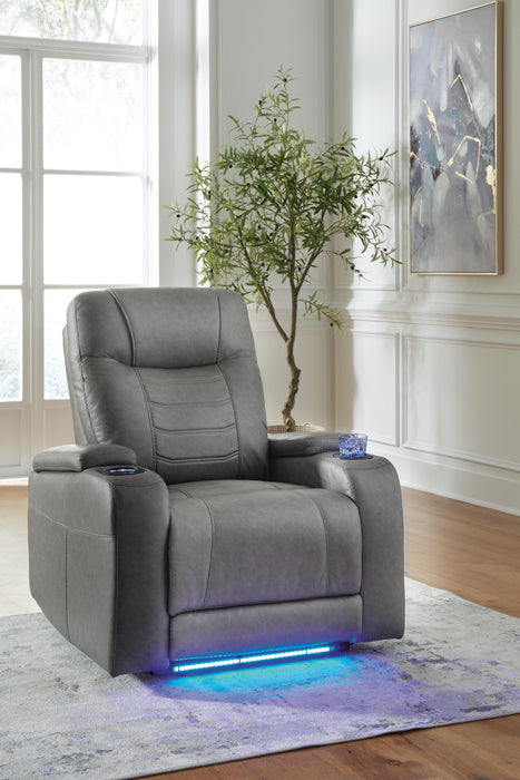Schooner Rocks Power Recliner - CasaBella Furniture (San Antonio, TX)