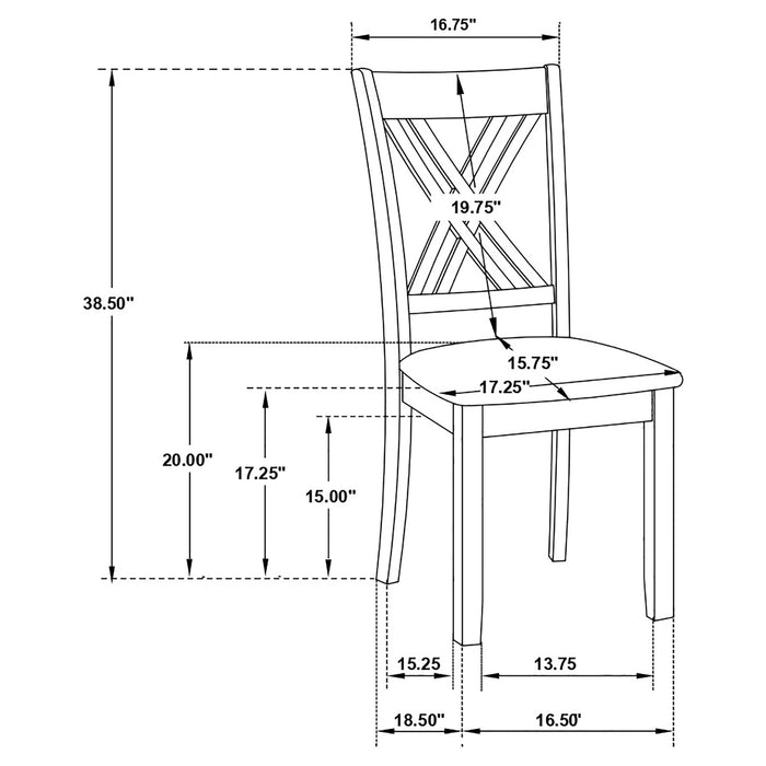 Fortress Dining Set - CasaBella Furniture (San Antonio, TX)