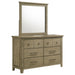 Hazlewood Dresser with Mirror - CasaBella Furniture (San Antonio, TX)