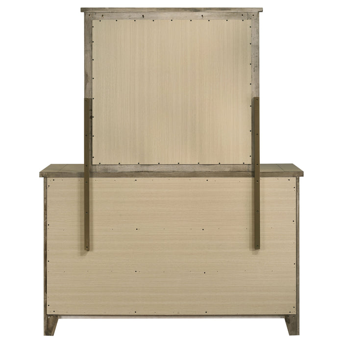 Hazlewood Dresser with Mirror - CasaBella Furniture (San Antonio, TX)