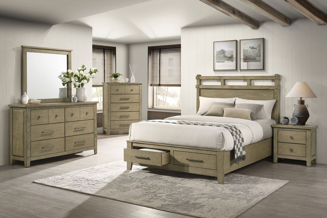 Hazlewood Dresser with Mirror - CasaBella Furniture (San Antonio, TX)