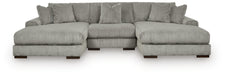 Lindyn Sectional with Double Chaise - CasaBella Furniture (San Antonio, TX)