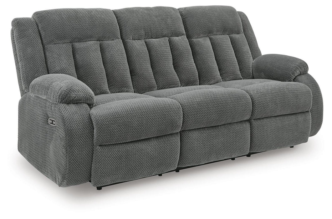 Observation Power Reclining Sofa with Drop Down Table - CasaBella Furniture (San Antonio, TX)