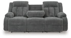 Observation Power Reclining Sofa with Drop Down Table - CasaBella Furniture (San Antonio, TX)