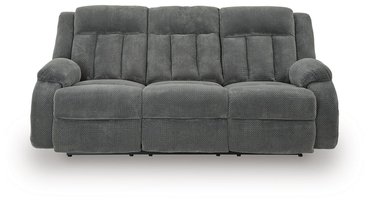 Observation Power Reclining Sofa with Drop Down Table - CasaBella Furniture (San Antonio, TX)