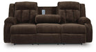 Observation Power Reclining Sofa with Drop Down Table - CasaBella Furniture (San Antonio, TX)