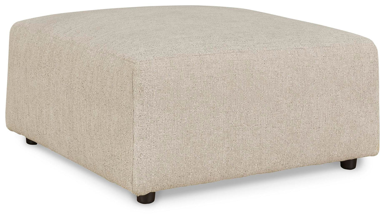 Edenfield Oversized Accent Ottoman - CasaBella Furniture (San Antonio, TX)