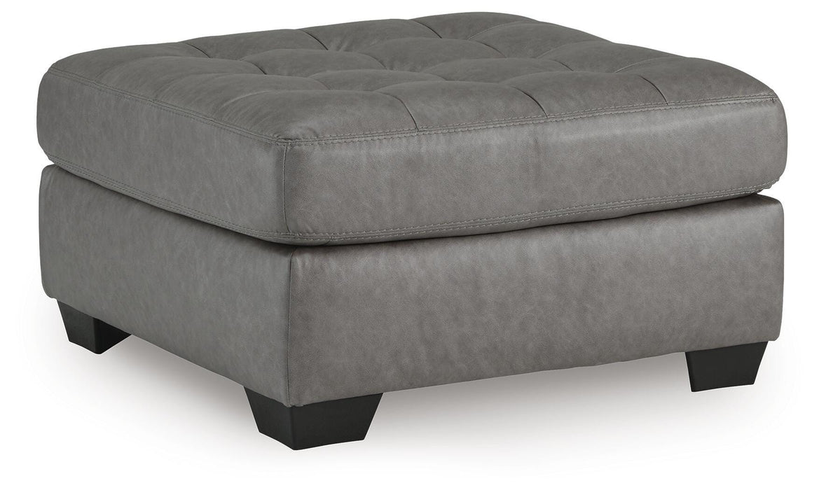 Clairette Court Oversized Accent Ottoman - CasaBella Furniture (San Antonio, TX)