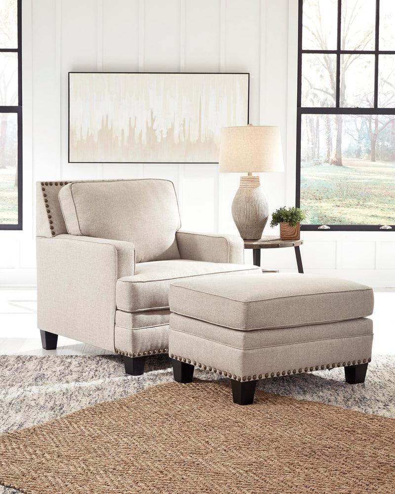 Benchcraft Claredon 15602U5 4 pc Sofa, Loveseat, Chair and Ottoman Set IMAGE 6