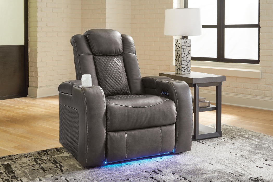 Fyne-Dyme Power Recliner - CasaBella Furniture (San Antonio, TX)