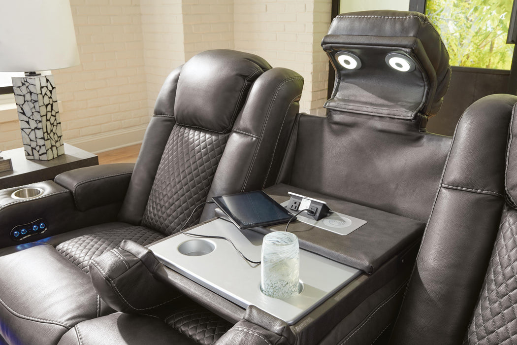 Fyne-Dyme Power Reclining Sofa - CasaBella Furniture (San Antonio, TX)