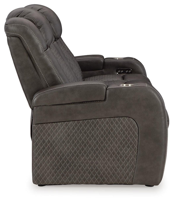 Fyne-Dyme Power Reclining Sofa - CasaBella Furniture (San Antonio, TX)