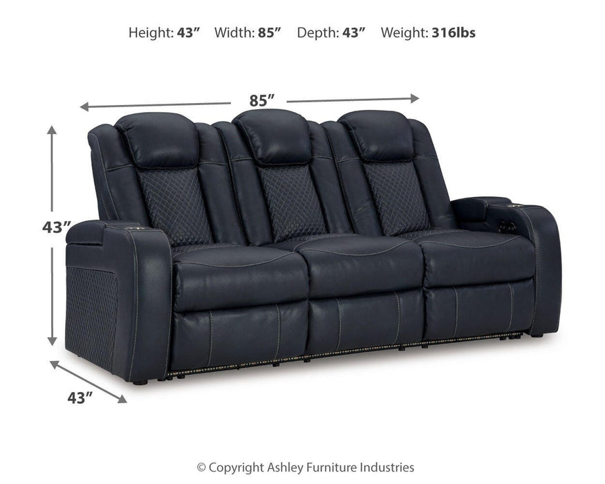 Fyne-Dyme Power Reclining Sofa - CasaBella Furniture (San Antonio, TX)