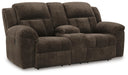 Frohn Reclining Loveseat with Console - CasaBella Furniture (San Antonio, TX)