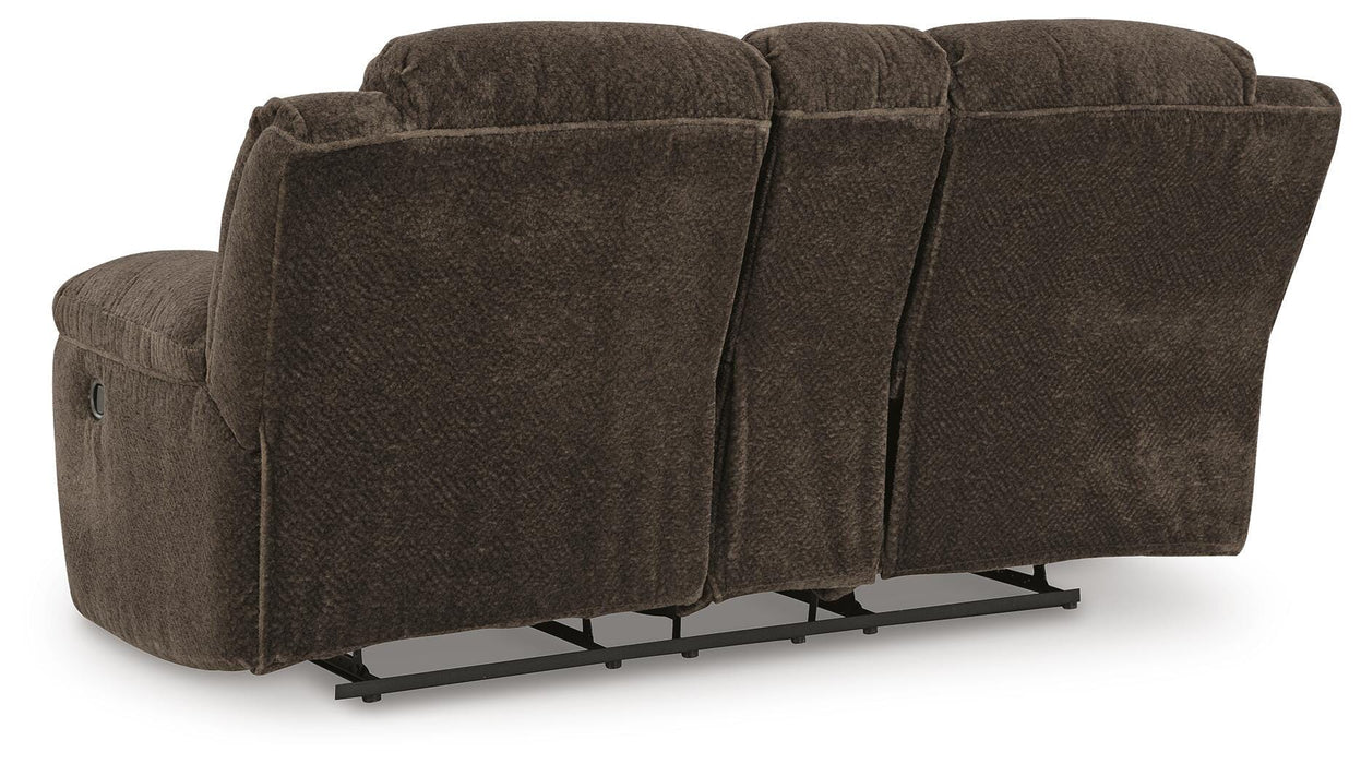 Frohn Reclining Loveseat with Console - CasaBella Furniture (San Antonio, TX)