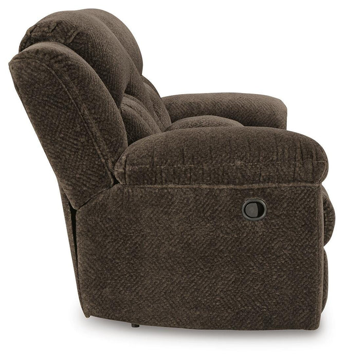 Frohn Reclining Loveseat with Console - CasaBella Furniture (San Antonio, TX)