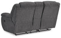 Foreside Reclining Loveseat with Console - CasaBella Furniture (San Antonio, TX)