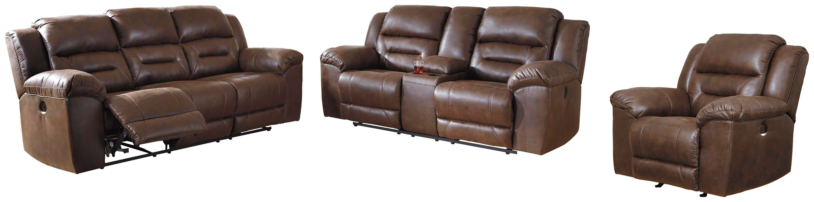 Stoneland Living Room Set - CasaBella Furniture (San Antonio, TX)
