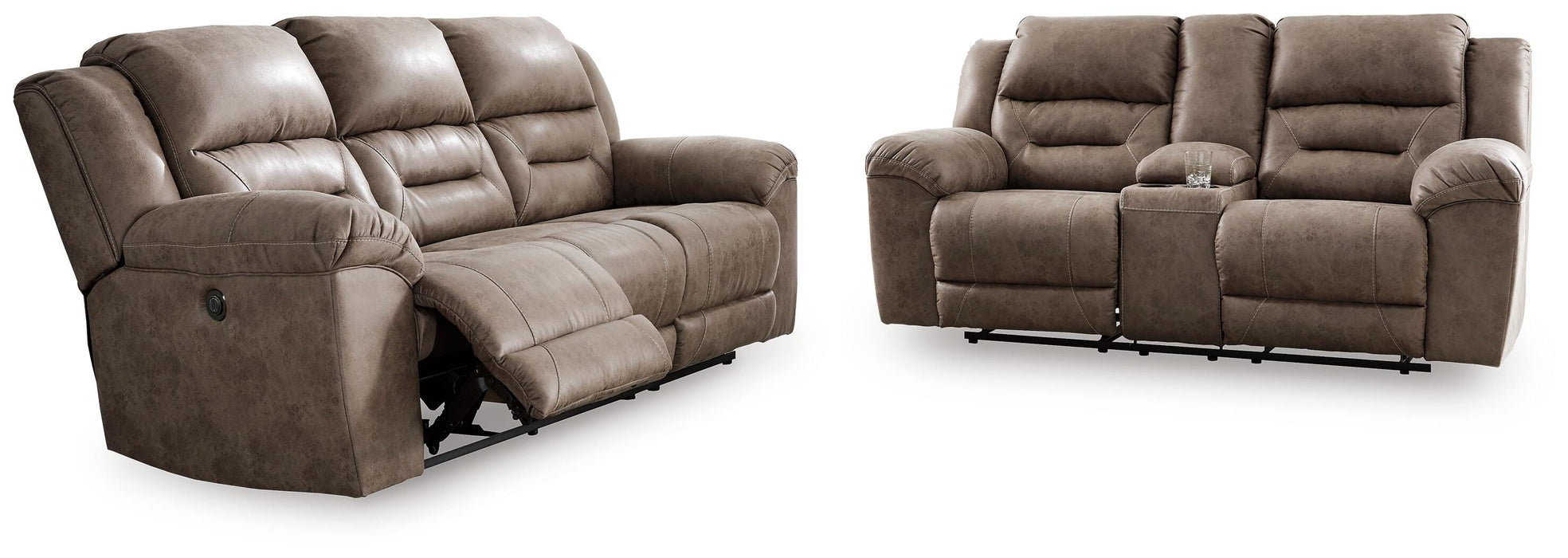 Stoneland Living Room Set - CasaBella Furniture (San Antonio, TX)