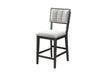 Cline Counter Height Chair-Light Grey - CasaBella Furniture (San Antonio, TX)
