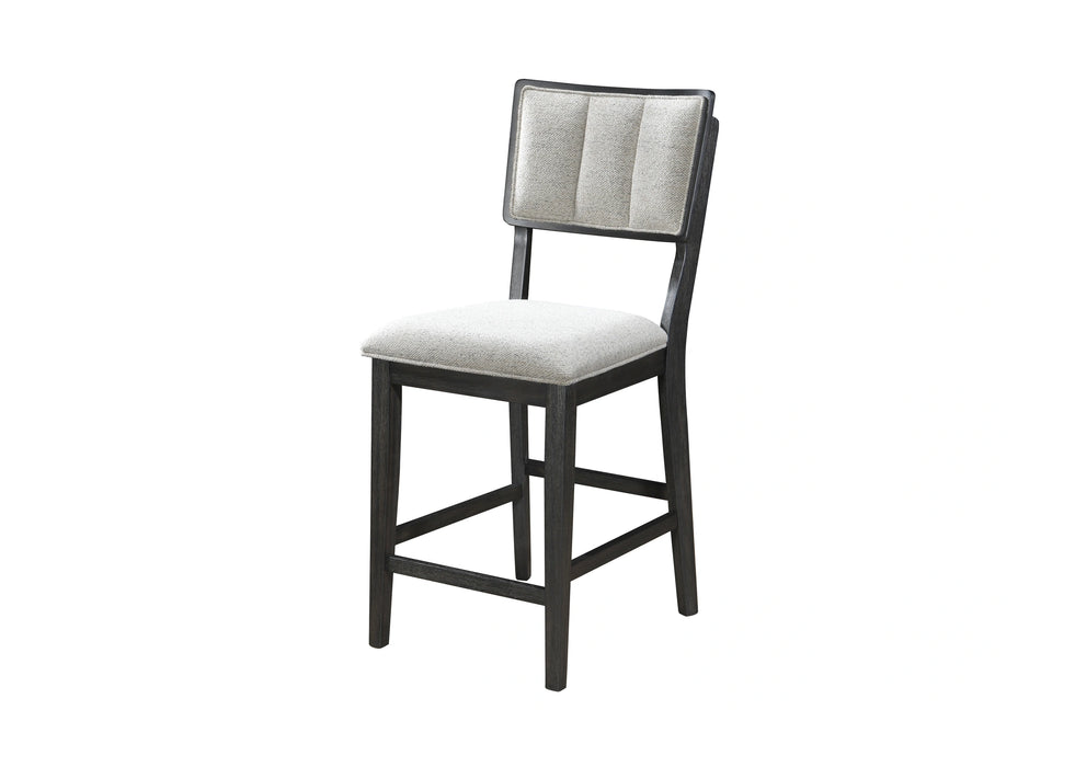 Cline Counter Height Chair-Light Grey - CasaBella Furniture (San Antonio, TX)
