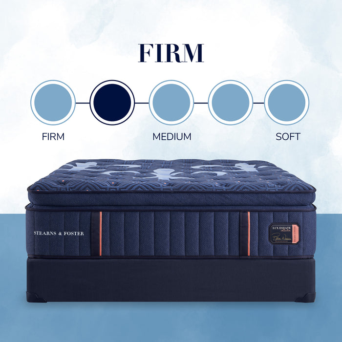 Stearns & Foster® Lux Estate Firm - Euro Pillowtop