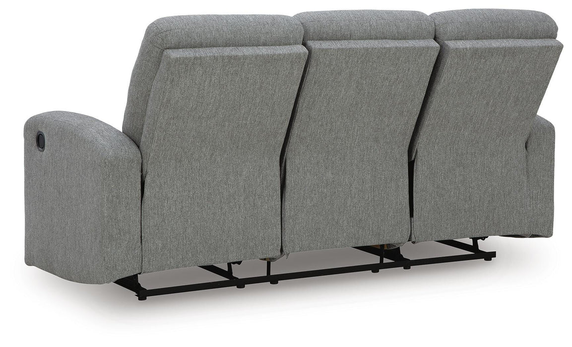 Gauntlet Reclining Sofa - CasaBella Furniture (San Antonio, TX)