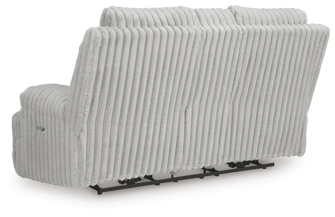 Rhines Falls Power Reclining Loveseat with Console - CasaBella Furniture (San Antonio, TX)