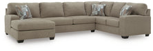 Newellen Sleeper Sectional with Chaise - CasaBella Furniture (San Antonio, TX)